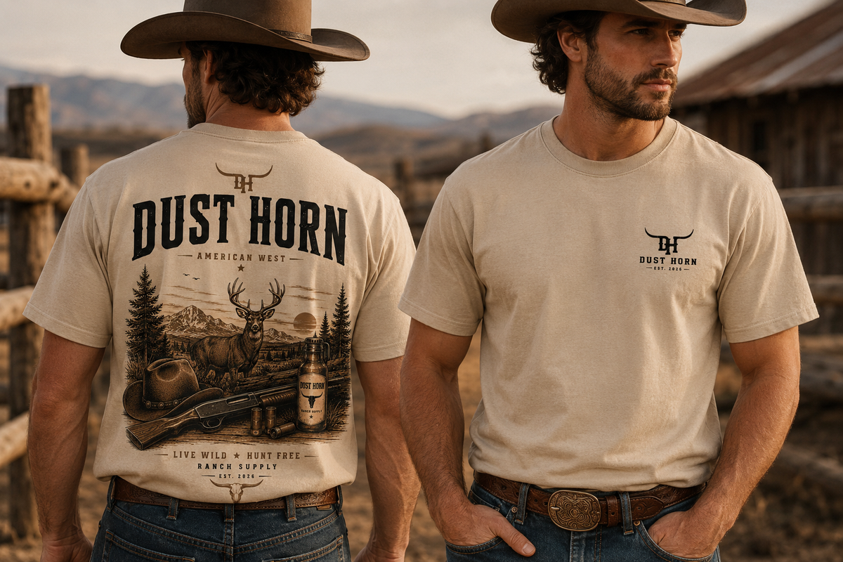 T-shirt Dust Horn — High Country Hunt
