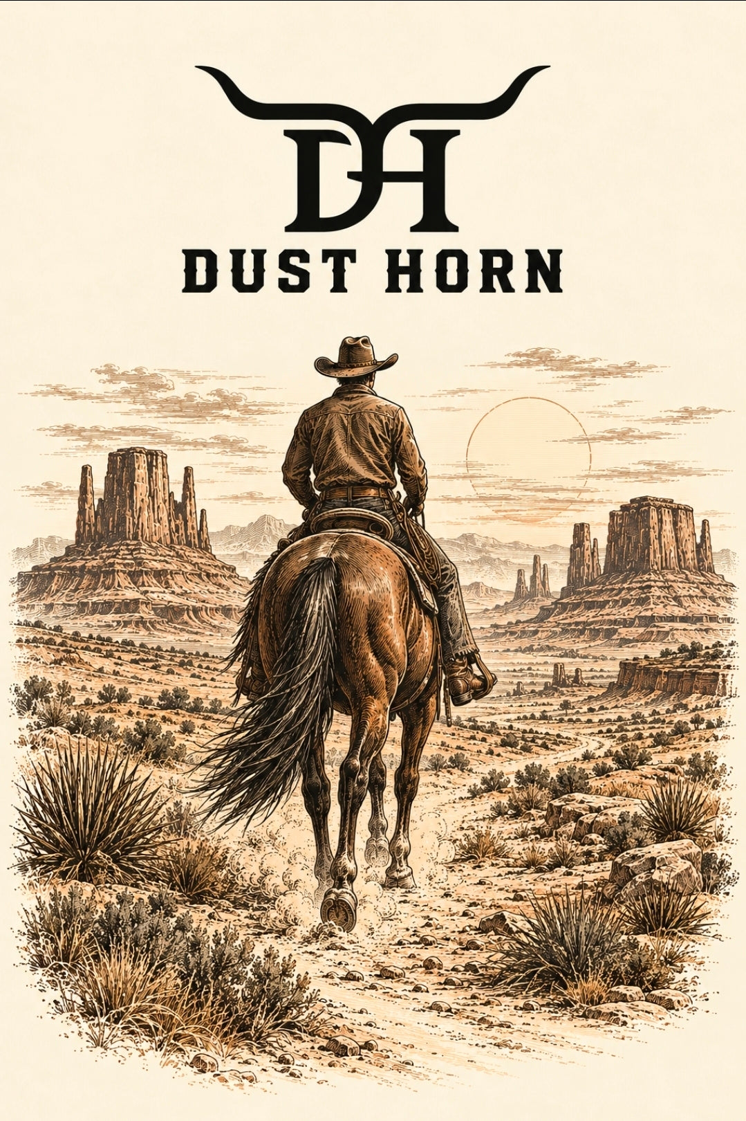 T-shirt Lone Horizon