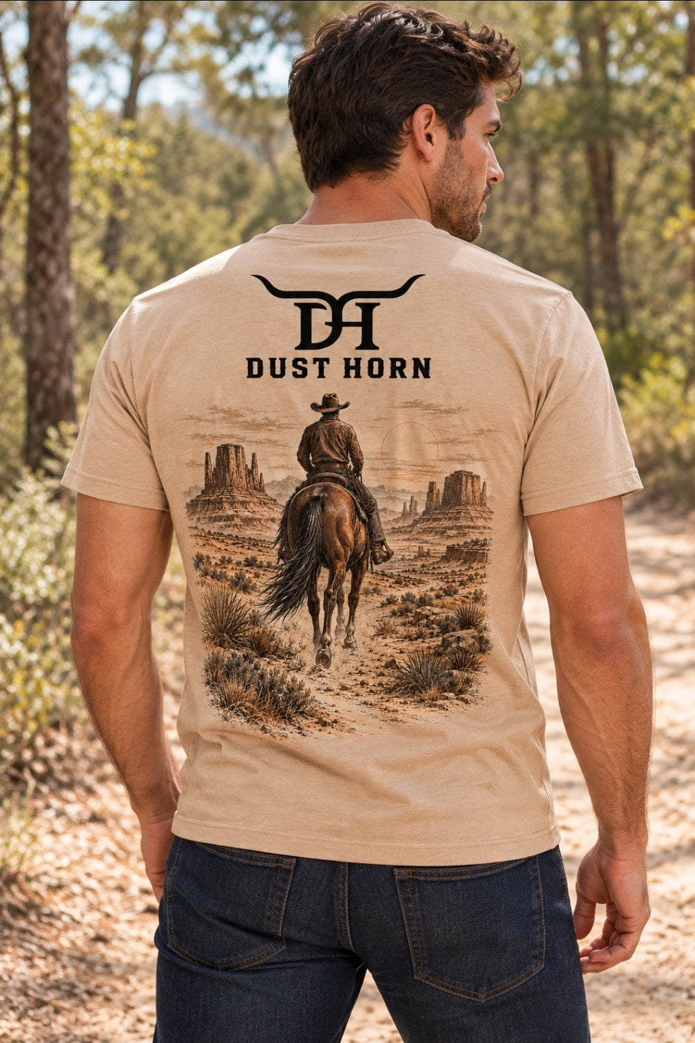 T-shirt Lone Horizon