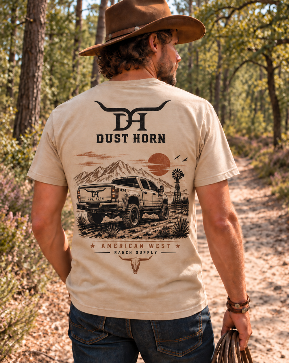 T-shirt Dust Trail 4×4