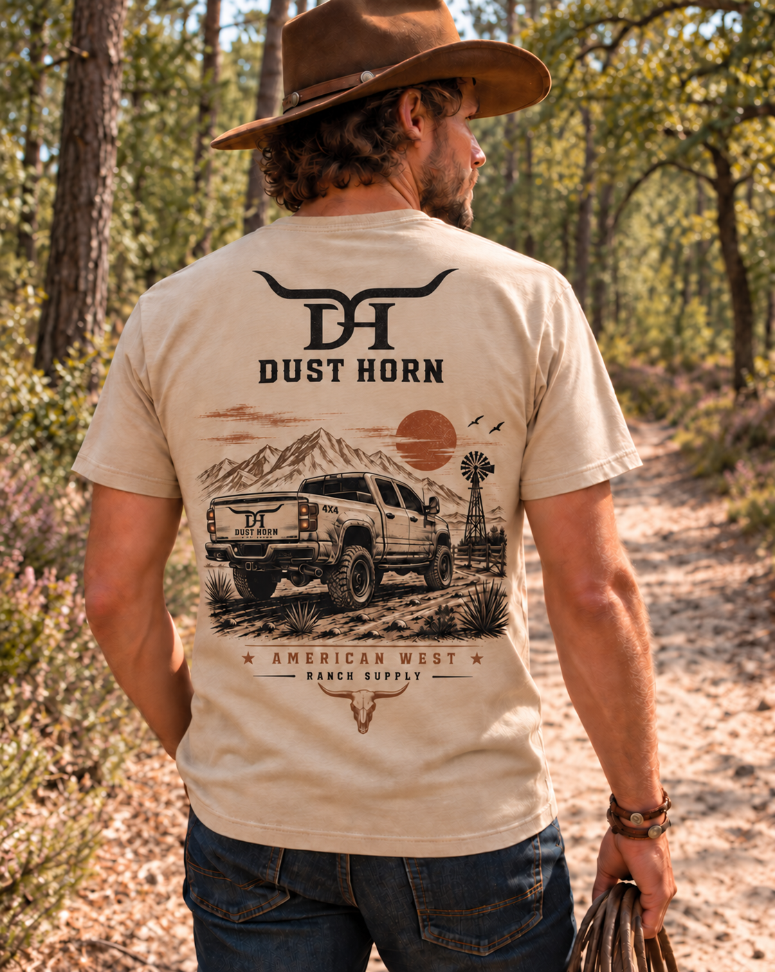 T-shirt Dust Trail 4×4