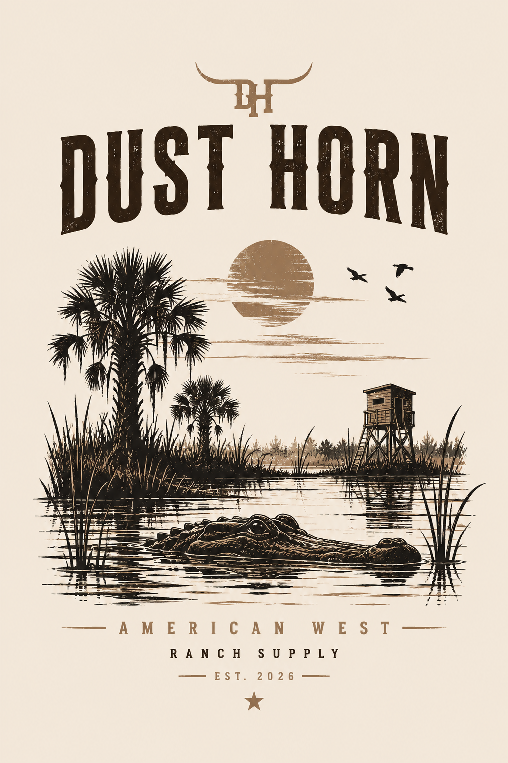 T-shirt Dust Horn – Bayou Watch
